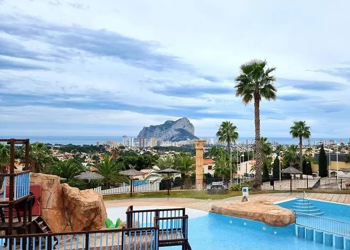 Flamingo - Imperial Park - Sea View, 6 Pools, Terrace Κάλπε