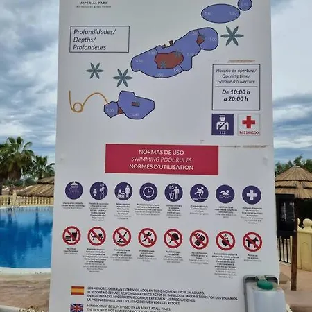 Flamingo - Imperial Park - Sea View, 6 Pools, Terrace 公寓