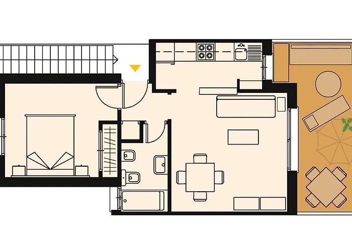 Flamingo - Imperial Park - Sea View, 6 Pools, Terrace Apartment *