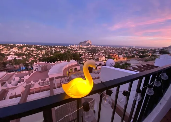 Flamingo - Imperial Park - Sea View, 6 Pools, Terrace * Calpe